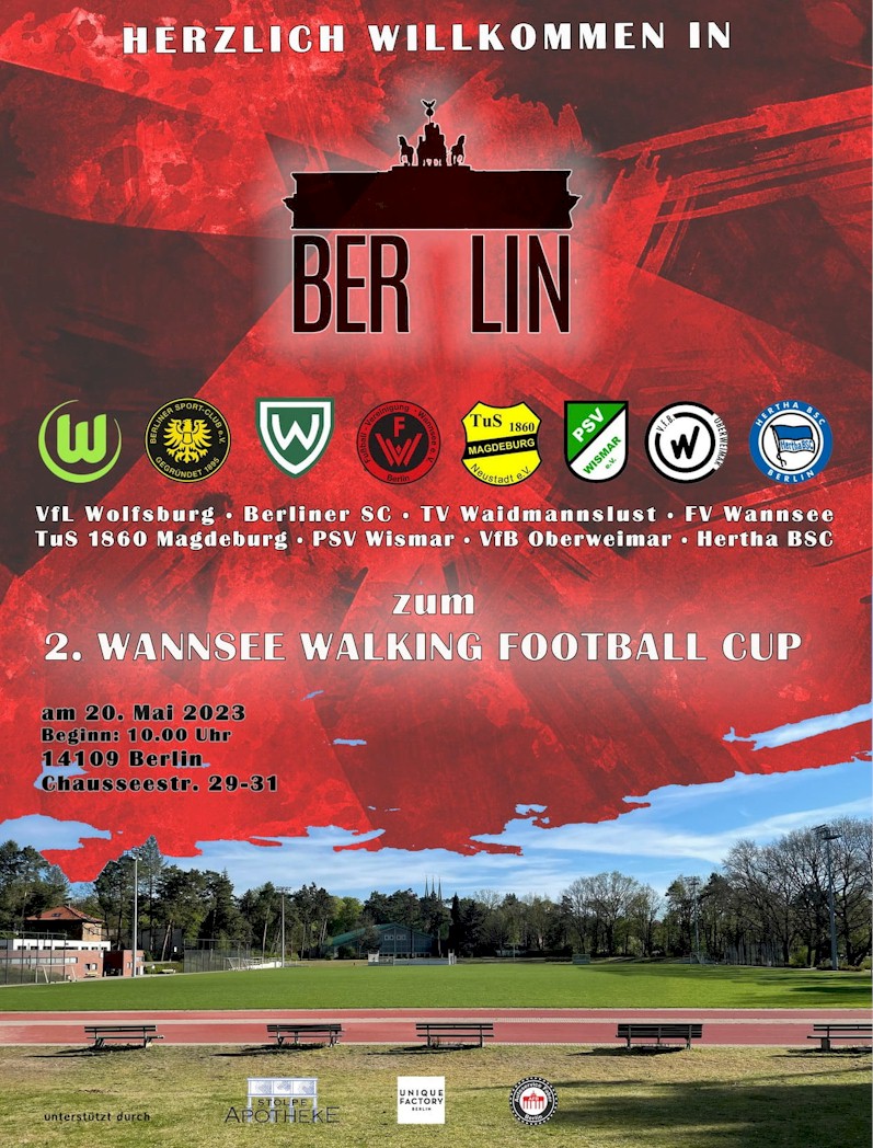 Walking Football in Berlin mit dem VfB Oberweimar