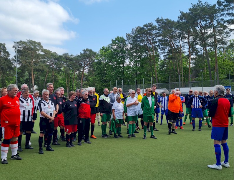 VfB Oberweimar beim 2. Wannsee Walking Football Cup