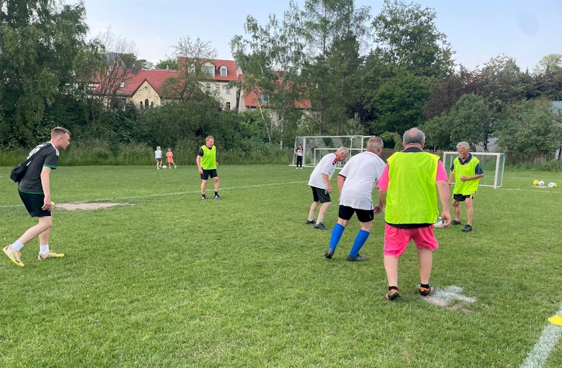 Walking Football beim VfB Oberweimar