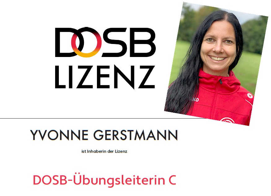 C-Lizenz für Yvonne Gerstmann
