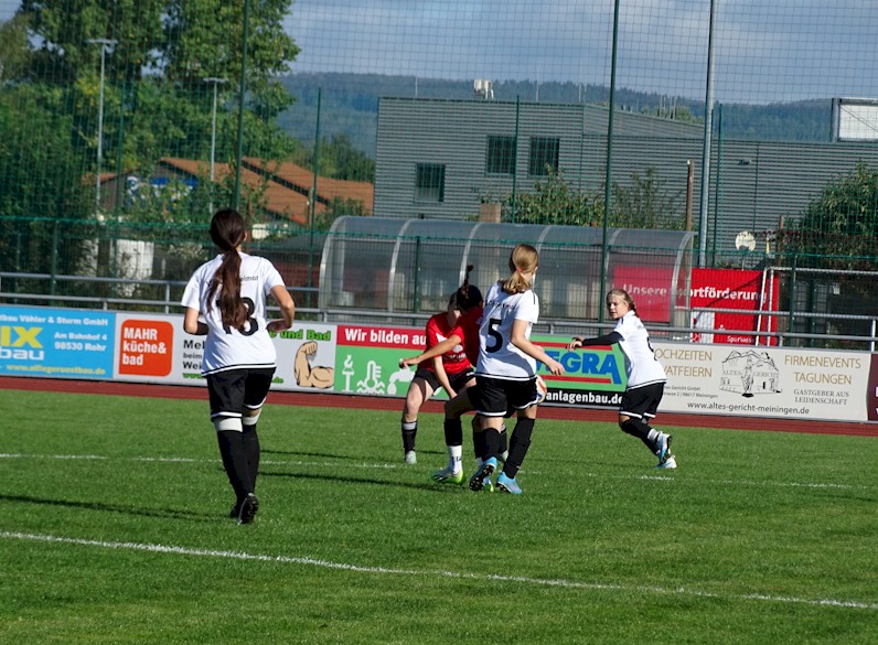 C1‐Juniorinnen zu Gast in Meiningen