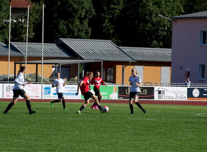 C1‐Juniorinnen zu Gast in Meiningen