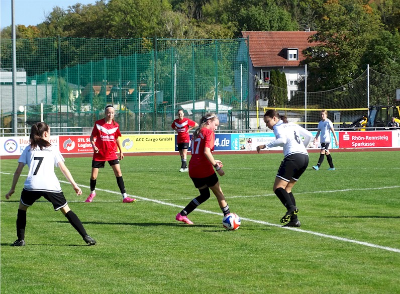 C1‐Juniorinnen zu Gast in Meiningen