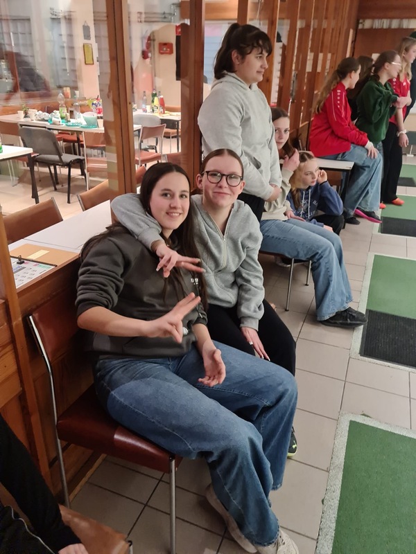 Neujahrskegeln unserer C-Juniorinnen