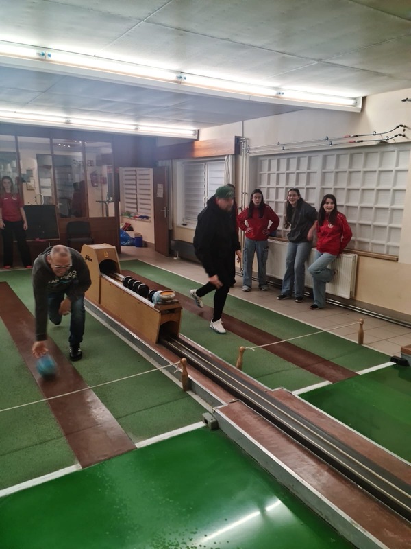 Neujahrskegeln unserer C-Juniorinnen