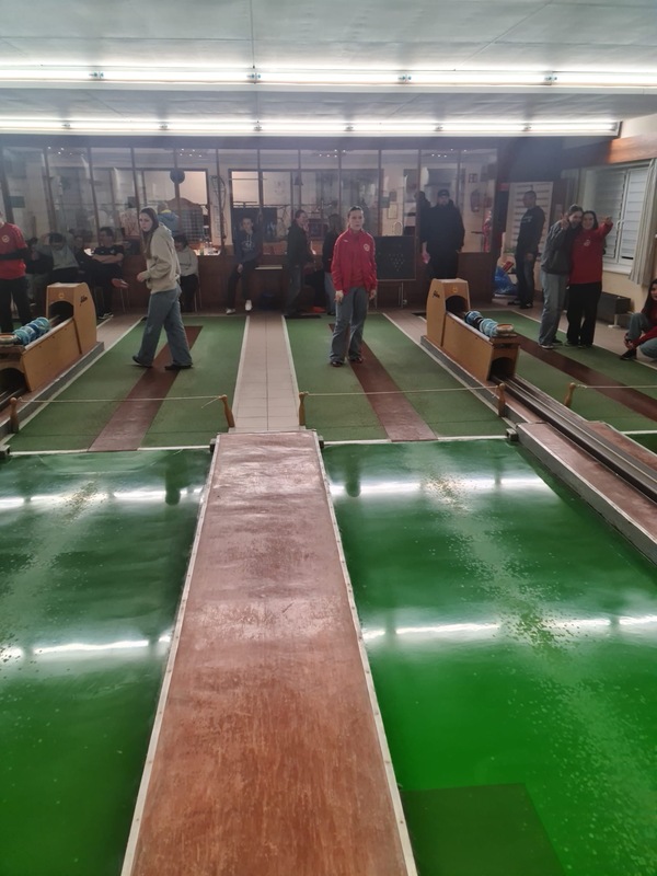 Neujahrskegeln unserer C-Juniorinnen