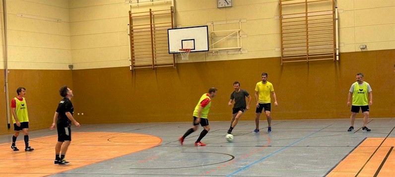 Vorbereitung auf das Weihnachtsturnier