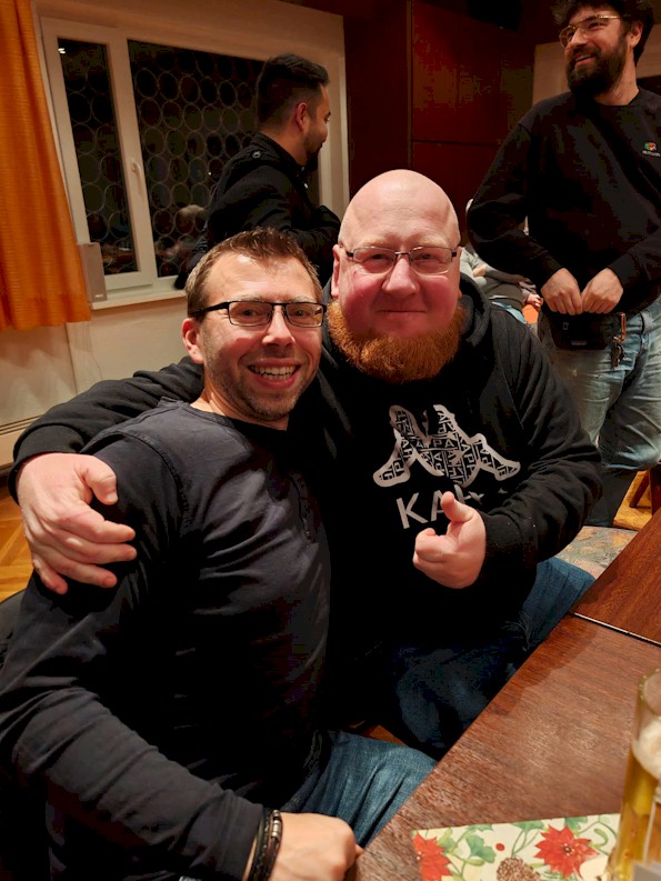 Weihnachtsfeier im Vereinsheim