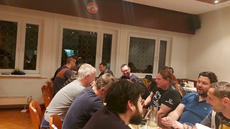 Weihnachtsfeier im Vereinsheim