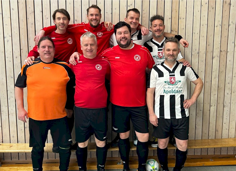 3. Platz bei den Ü35-Hallenkreismeisterschaften