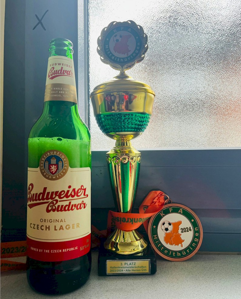 3. Platz bei den Ü35-Hallenkreismeisterschaften