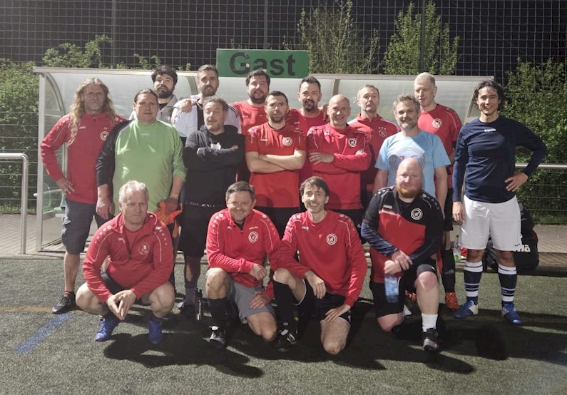 Trainingsspiel auf dem Lindenberg