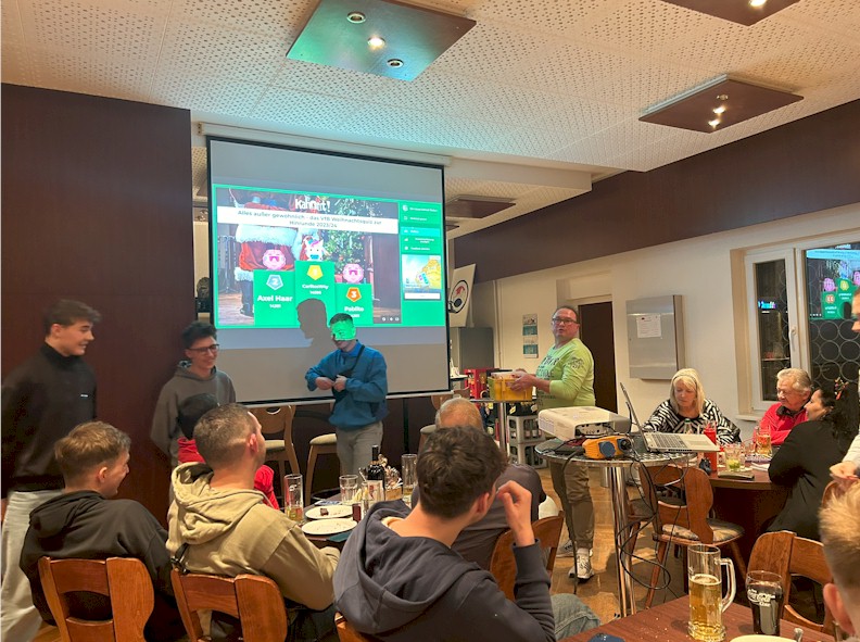 Weihnachtsfeier unserer Herrenmannschaften