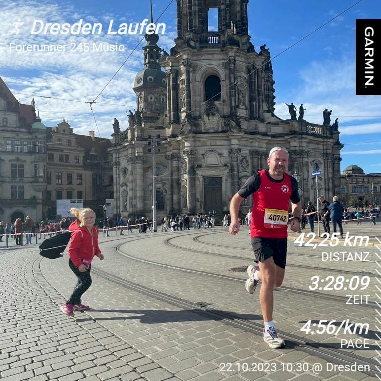 Marathon in Dresden