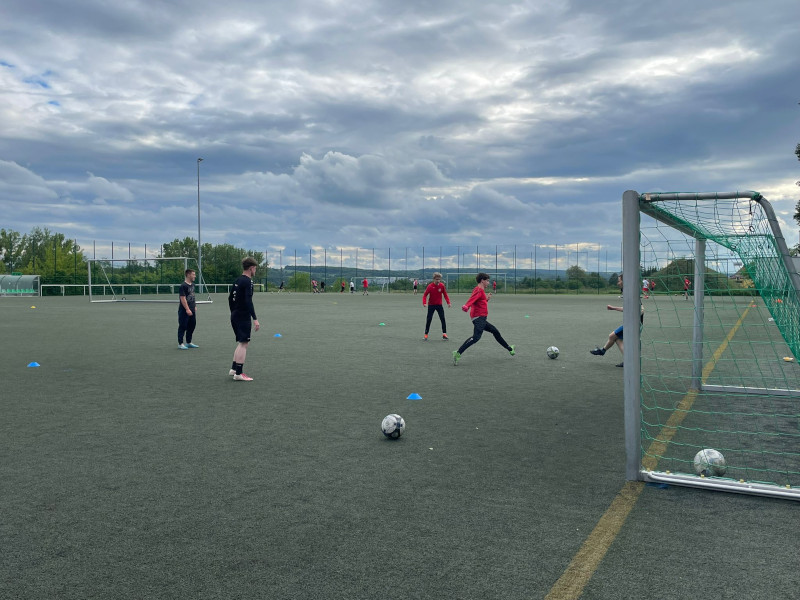 Auf den Lindenberg wird trainiert! Auf den Lindenberg wird trainiert!