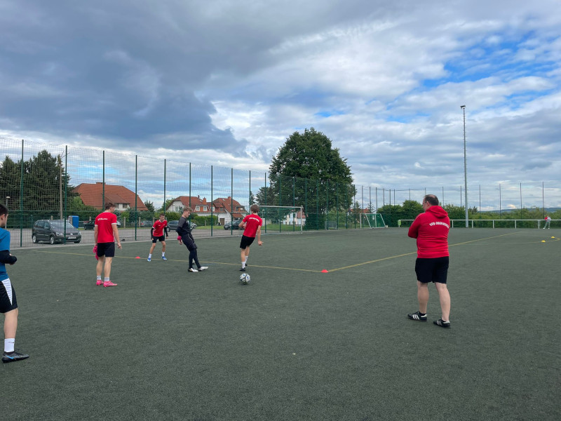 Auf den Lindenberg wird trainiert!