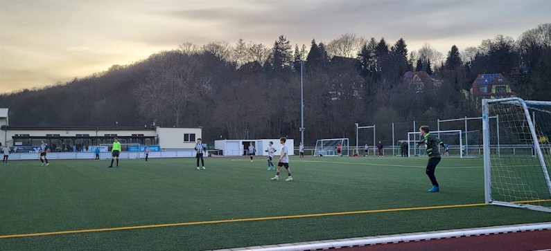 Nachholspiel in Bad Berka Nachholspiel in Bad Berka