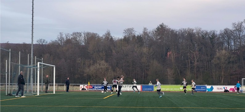 Nachholspiel in Bad Berka Nachholspiel in Bad Berka