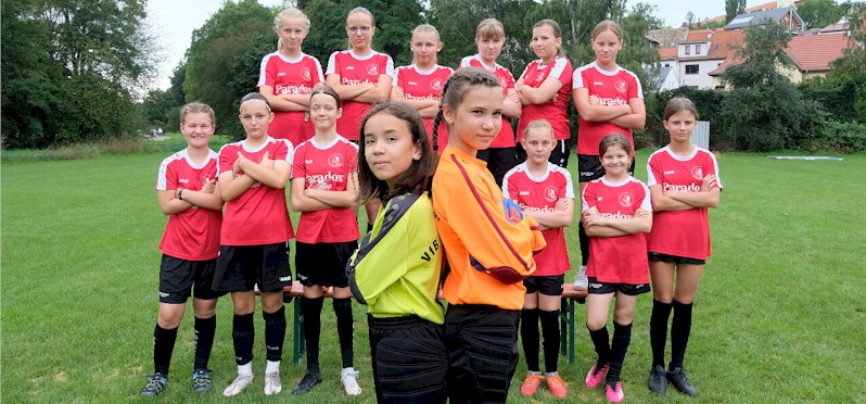 D1-Juniorinnen vom VfB Oberweimar
