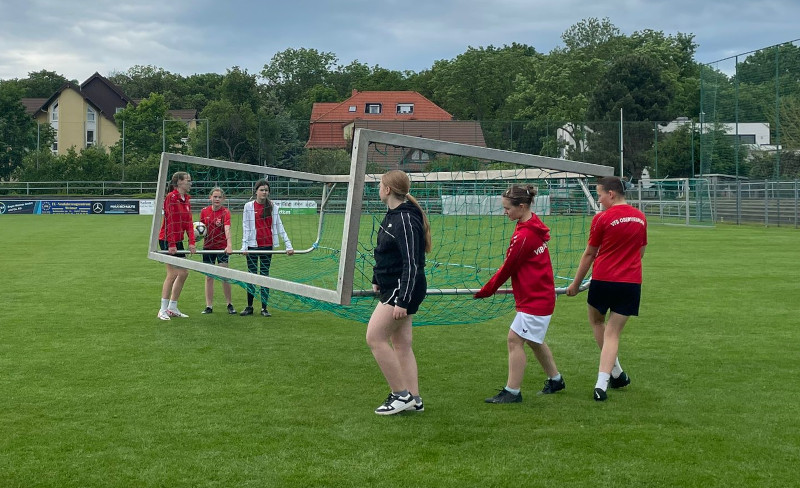 Auf den Lindenberg wird trainiert! Auf den Lindenberg wird trainiert!