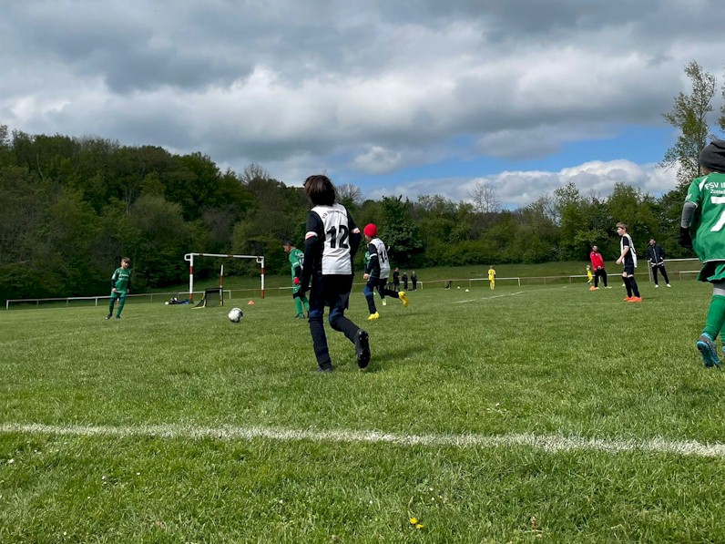 2. Platz beim Kinderfußballturnier