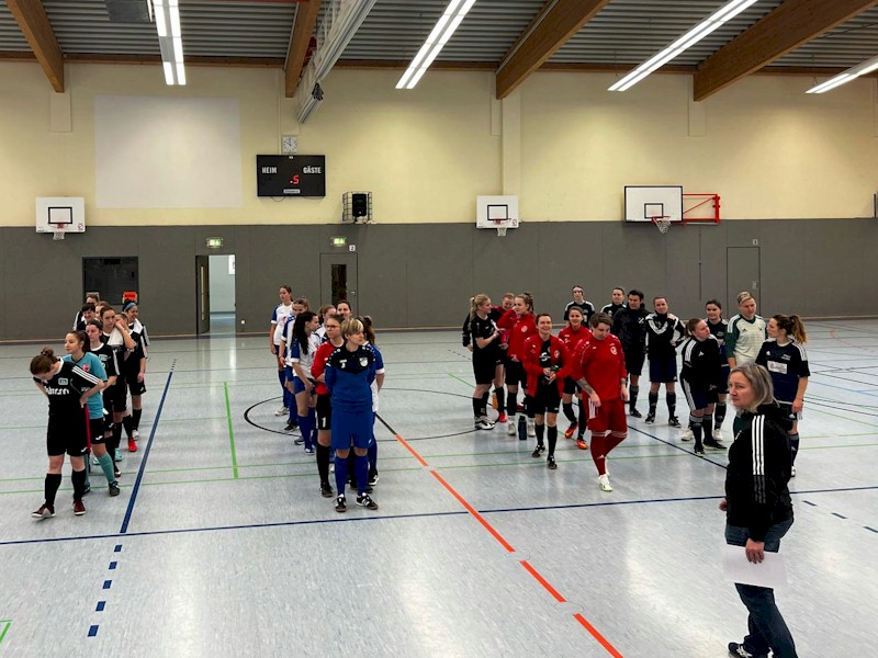 Hallenlandesmeisterschaft der Frauen - VfB Oberweimar zieht in die Finalrunde ein