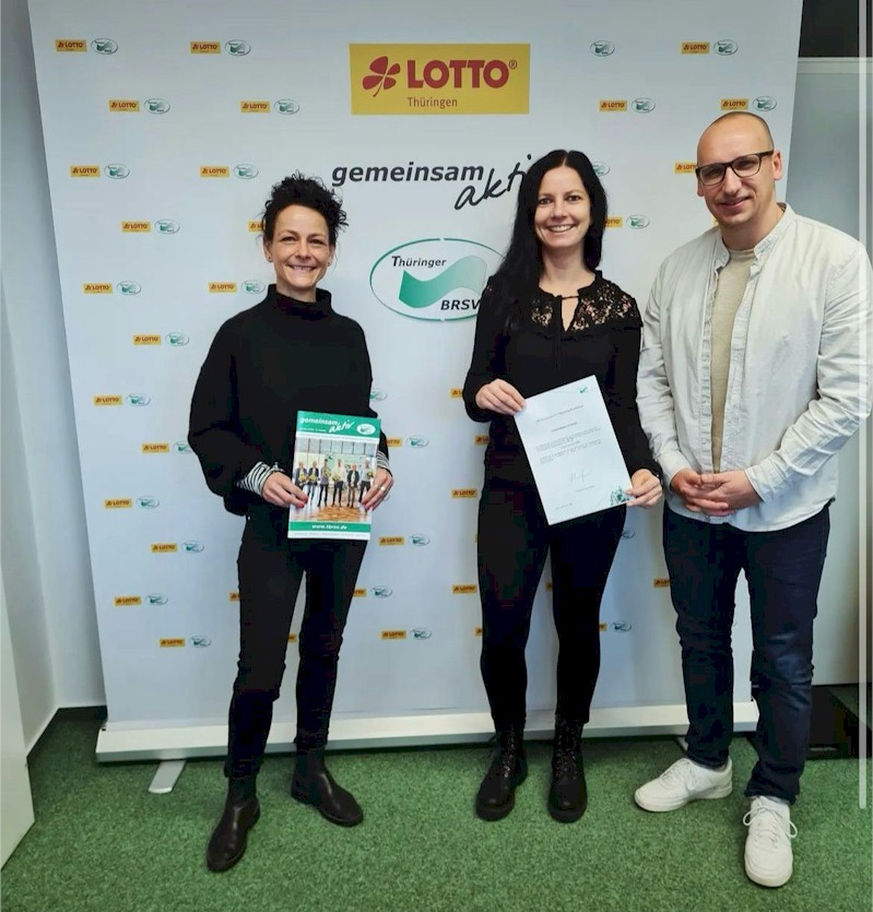 Aufnahme in den Thüringer Behinderten- und Rehabilitations-Sportverband e. V. Aufnahme in den Thüringer Behinderten- und Rehabilitations-Sportverband e. V.