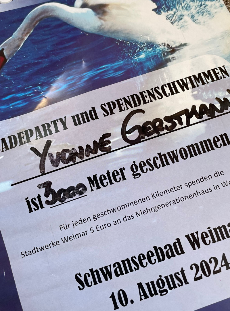 Spendenschwimmen 2024 Spendenschwimmen 2024