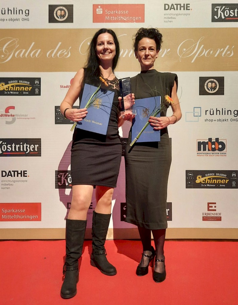 Auszeichnung bei der Sportlergala Auszeichnung bei der Sportlergala
