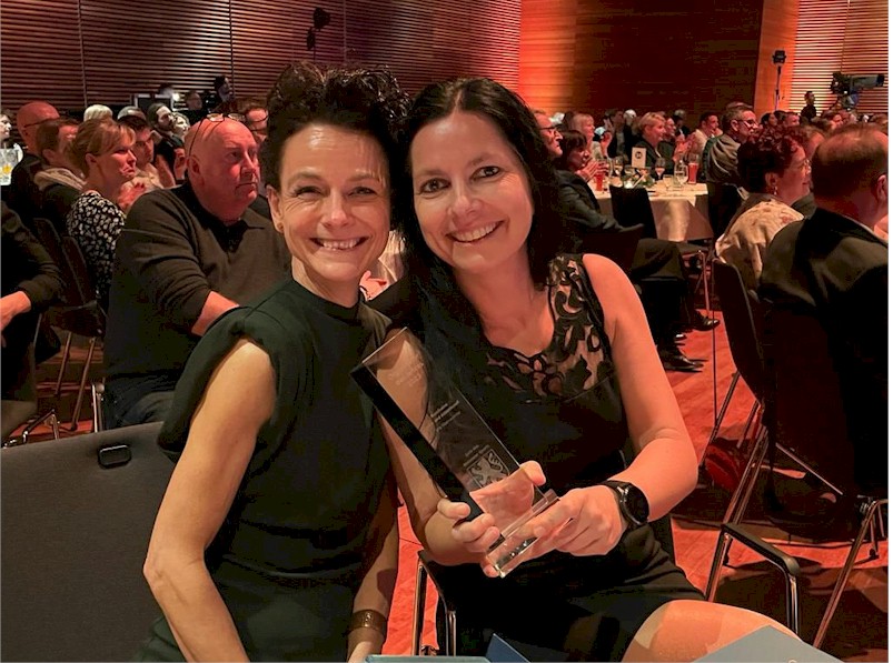 Auszeichnung bei der Sportlergala