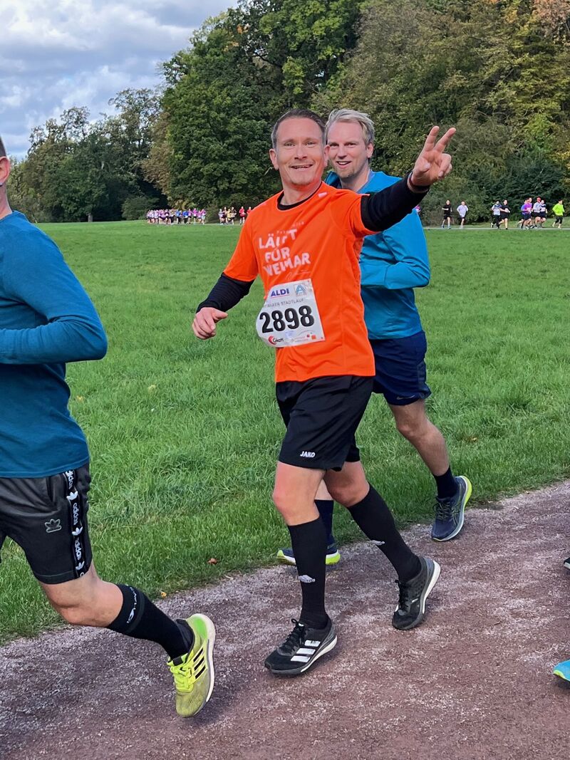 Weitere Bilder von unserem Weimarer Stadtlauf Team