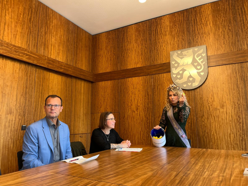 VfB Oberweimar auf dem Ziebelmarkt