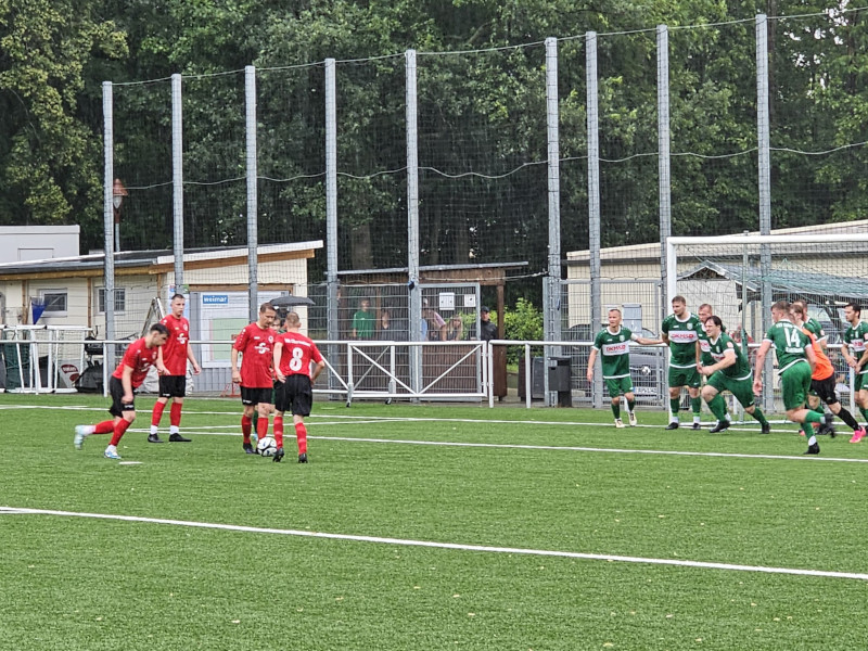 Das erste Vorbereitungsspiel Das erste Vorbereitungsspiel