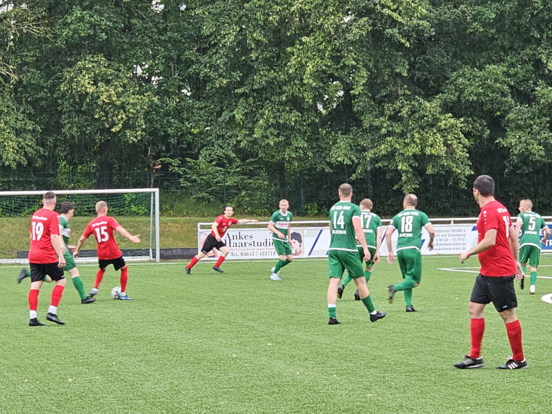 Das erste Vorbereitungsspiel Das erste Vorbereitungsspiel