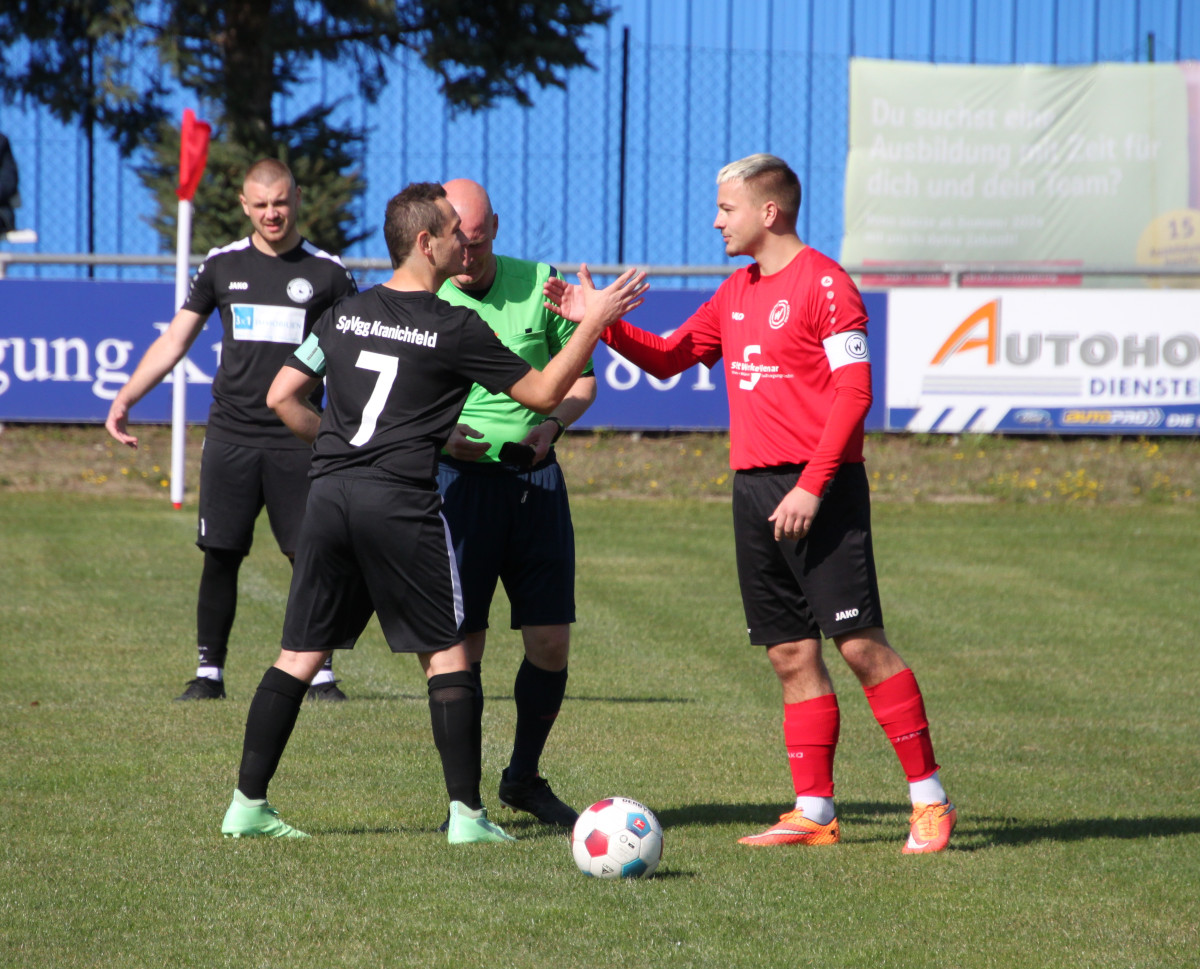 Traumtore inklusive - Erste gewinnt 4:1 in Kranichfeld Traumtore inklusive - Erste gewinnt 4:1 in Kranichfeld