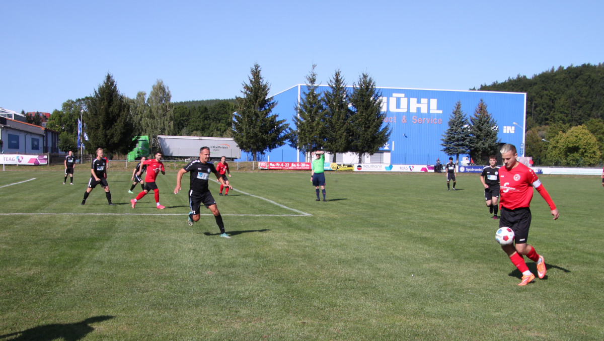 Traumtore inklusive - Erste gewinnt 4:1 in Kranichfeld Traumtore inklusive - Erste gewinnt 4:1 in Kranichfeld