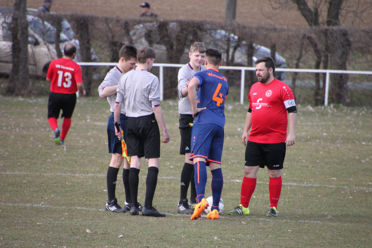 Torloses Spitzenspiel - Erste holt Remis beim Weimarer SV