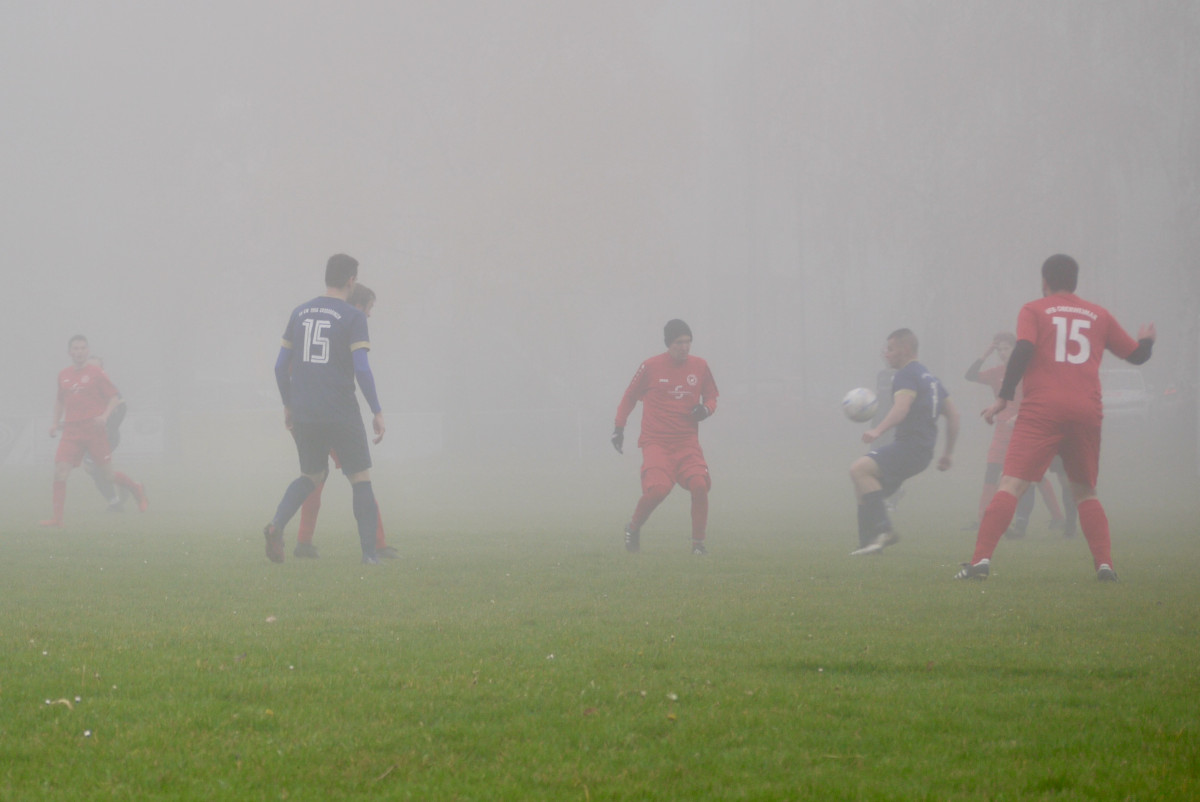 Eiskalte Niederlage im Nebel von Großobringen Eiskalte Niederlage im Nebel von Großobringen