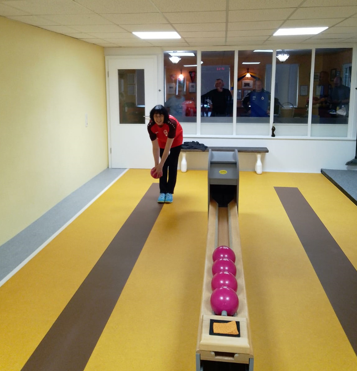 Sportlich fairer Kegelnachmittag