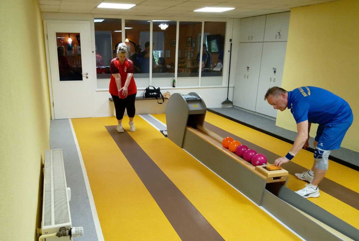 Sportlich fairer Kegelnachmittag