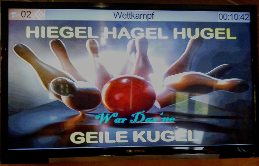 Sportlich fairer Kegelnachmittag