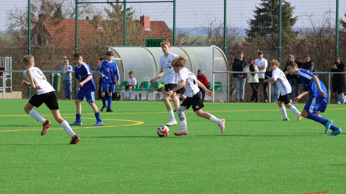 C-Junioren siegreich im Heimderby C-Junioren siegreich im Heimderby