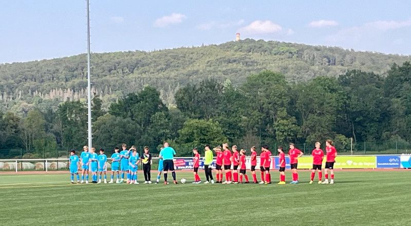 Schwache erste Halbzeit Schwache erste Halbzeit