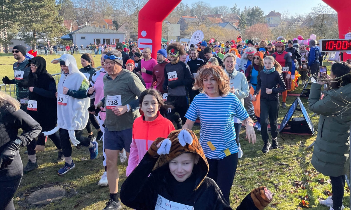 Faschingslauf war ein voller Erfolg