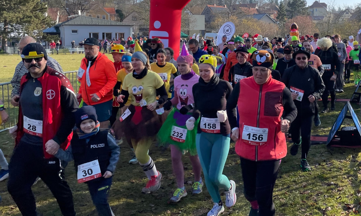 Faschingslauf war ein voller Erfolg
