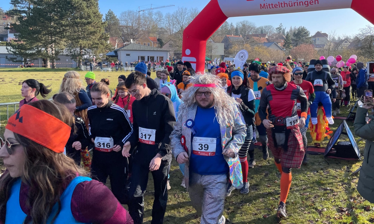 Faschingslauf war ein voller Erfolg