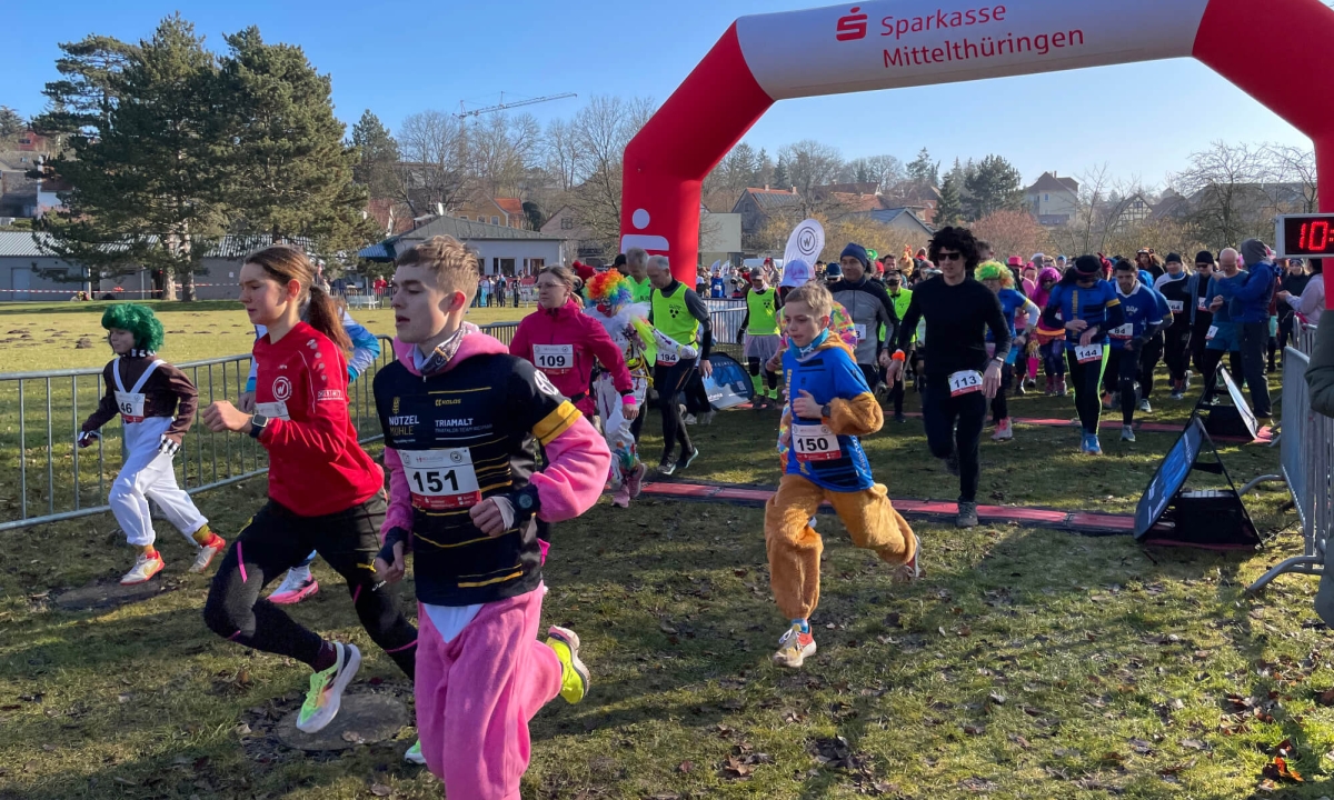 Faschingslauf war ein voller Erfolg