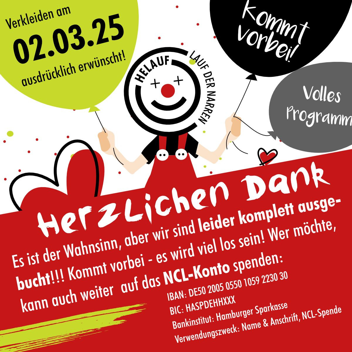 HAMMER!! Seit Sonntag sind wir ausverkauft!