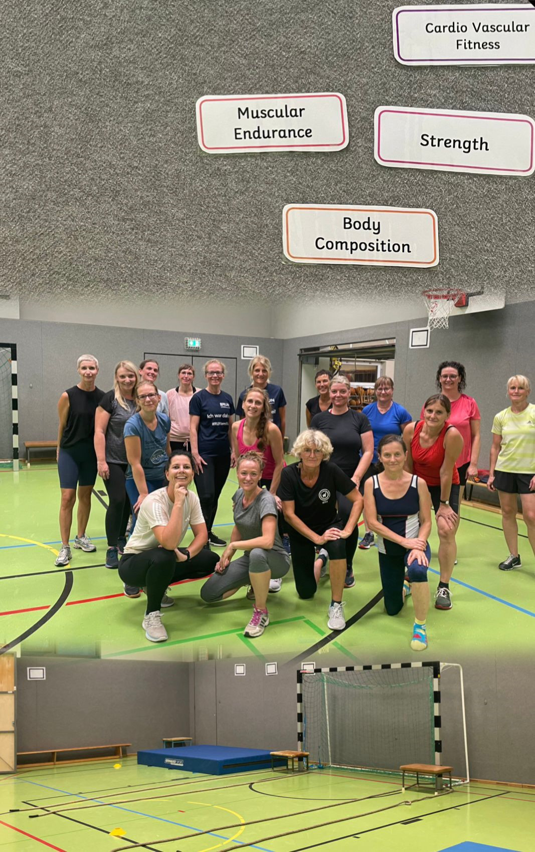 Erstes Hallentraining