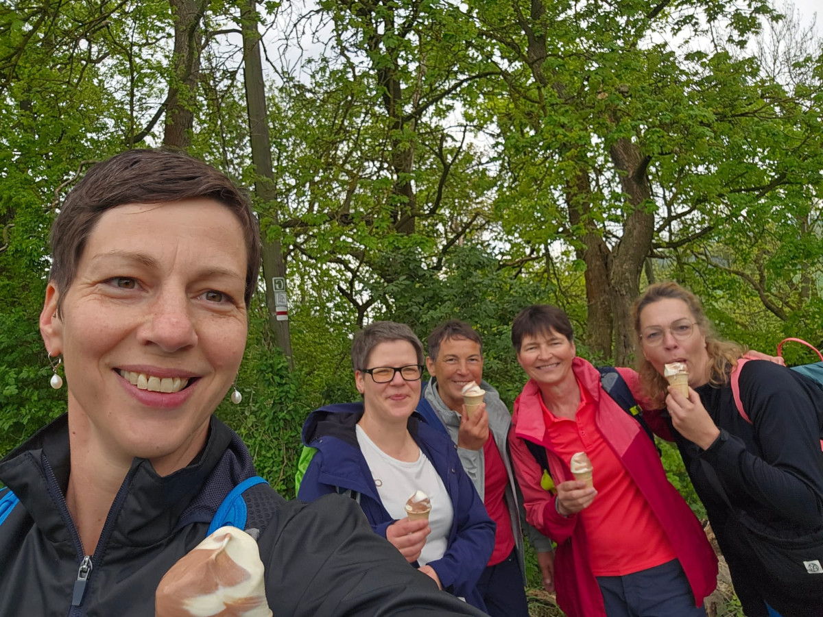 Unterwegs auf dem Goethe Wanderweg